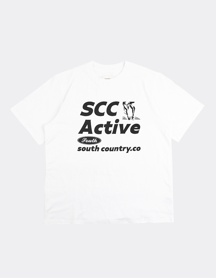에이펙스 디자인 SCC ACTIVE T-SHIRT-WHITE