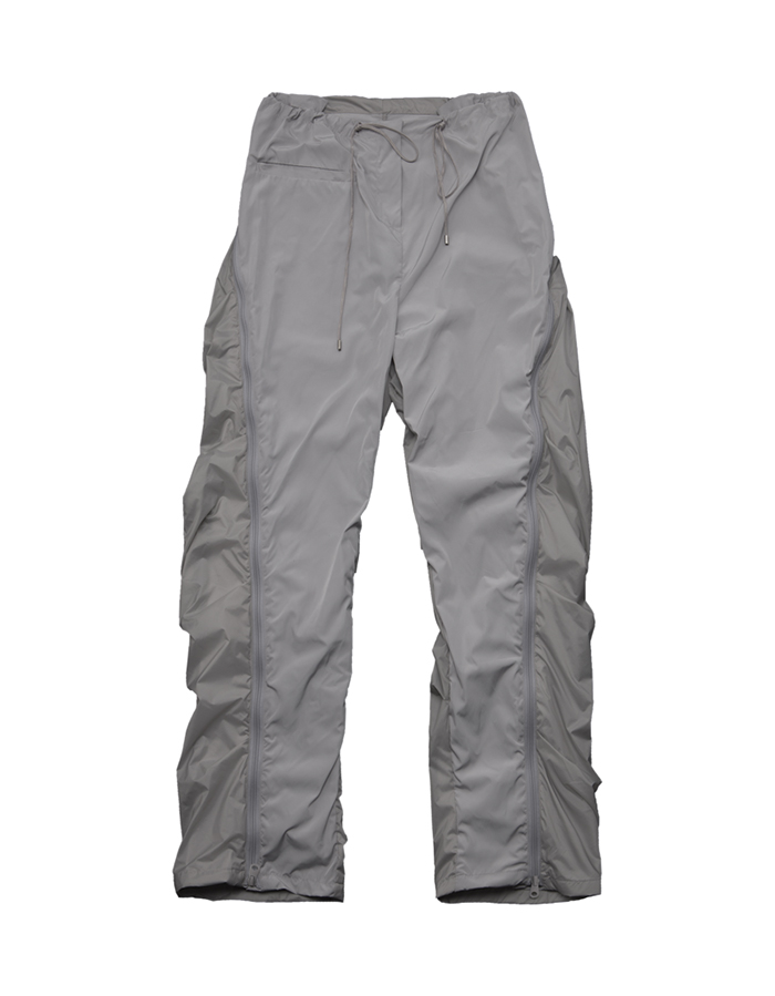 오호스 Dualize Zipper Control Pants / Grey