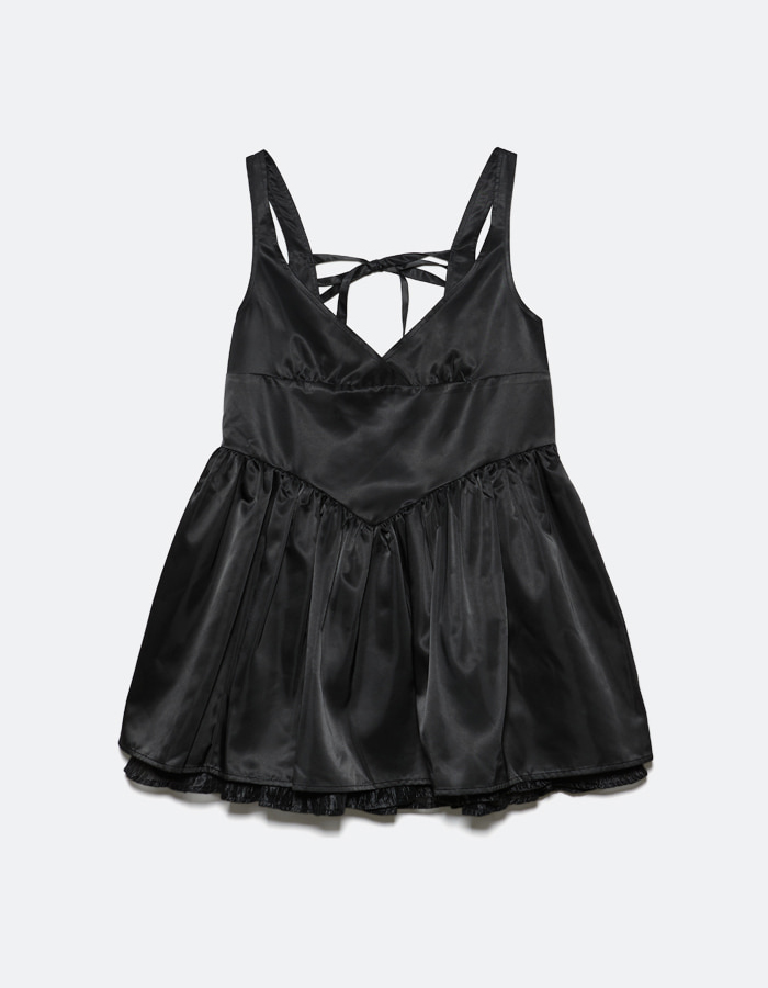 GYEONG Tutu Mini Dress_Black