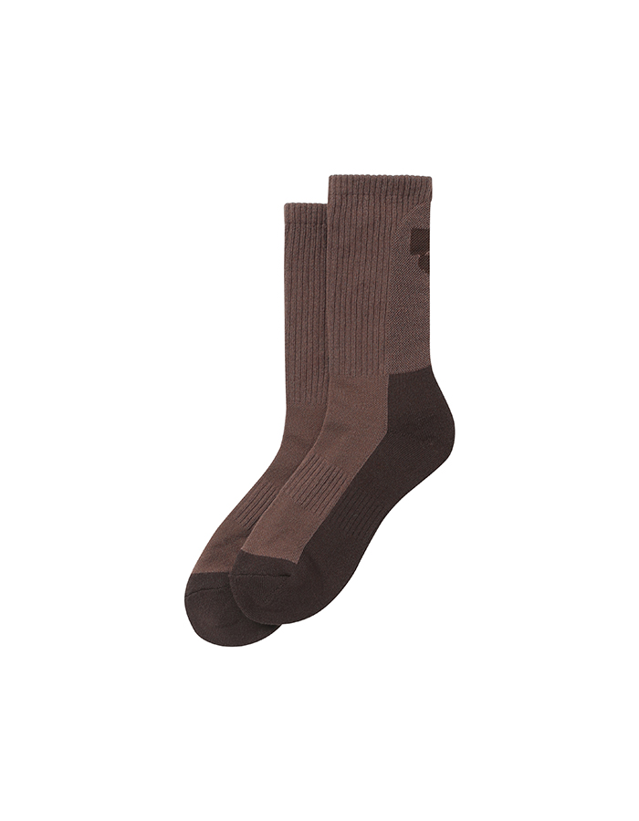 웰빙익스프레스  Symbol Sports Socks Brown