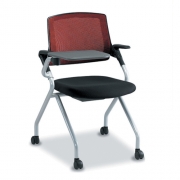 [TOP-KI] 그레이스 수강 A형 메쉬 팔유 이동형 수강용 의자