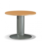 [TOP-HPUF] 사무용 사무실 원형 회의용 테이블 (원반다리)  국산