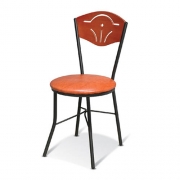 [TOP-YI]나무등 의자/식당용의자/철재의자/업소용의자
