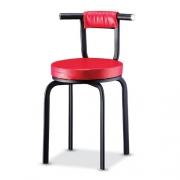 [TOP-YI]라운드덮게/식당의자/인테리어의자/철재의자