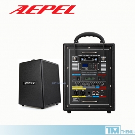 [ AEPEL ] 에펠 FC-1500 무선 1채널/2채널 150W 이동식 앰프 / AMP / USB